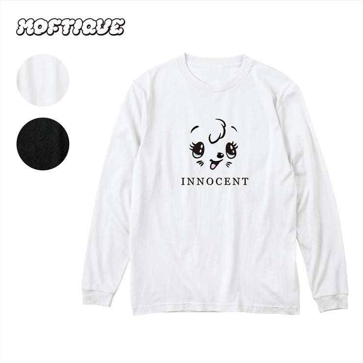 printrium Moftique（モフティック） 長袖Tシャツ ポップイラスト アニマル プリント 5.6オンス ロンT トップス カットソー メンズ レディース ユニセックス トップス