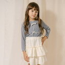 URBAN CHERRY 【快適リブ】フロントリボンメロウフリルトップス トップス