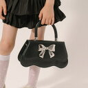 【5/16 1:59まで 5%OFFクーポン】URBAN CHERRY 【2way】メタルリボンハンドバッグ バッグ・鞄