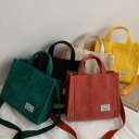 Miniministore コーデュロイ ミニトートバッグ 3way バッグ・鞄