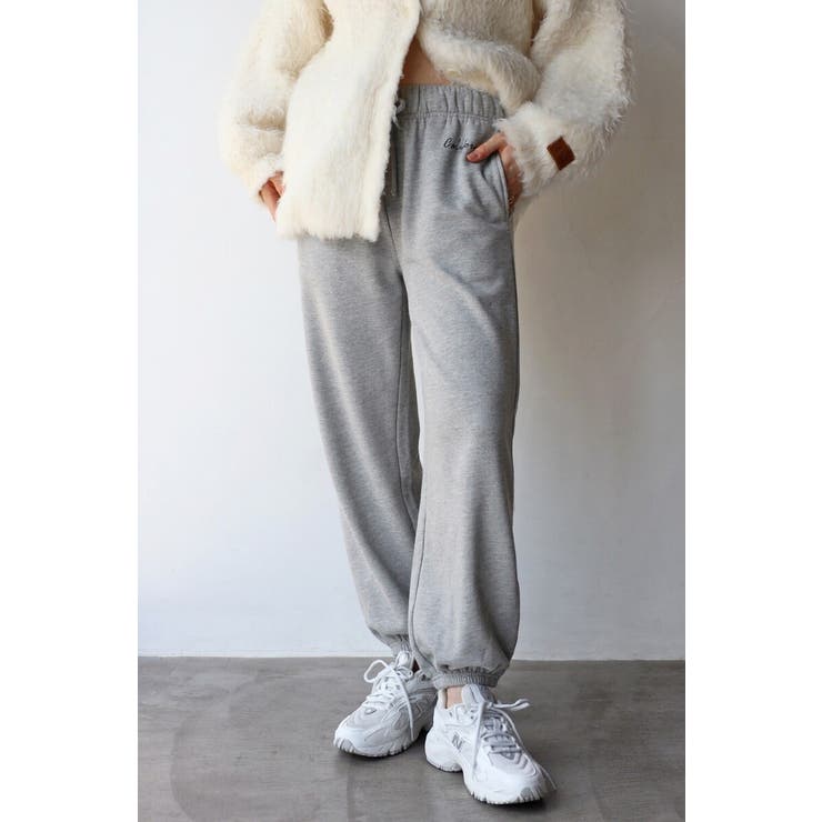 BONJOUR SAGAN California sweat pants / Californiaロゴスウェットパンツ 88-004126 パンツ・ズボン