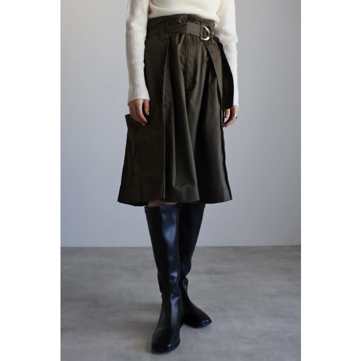 BONJOUR SAGAN タックハーフパンツ 77-001829 パンツ・ズボン