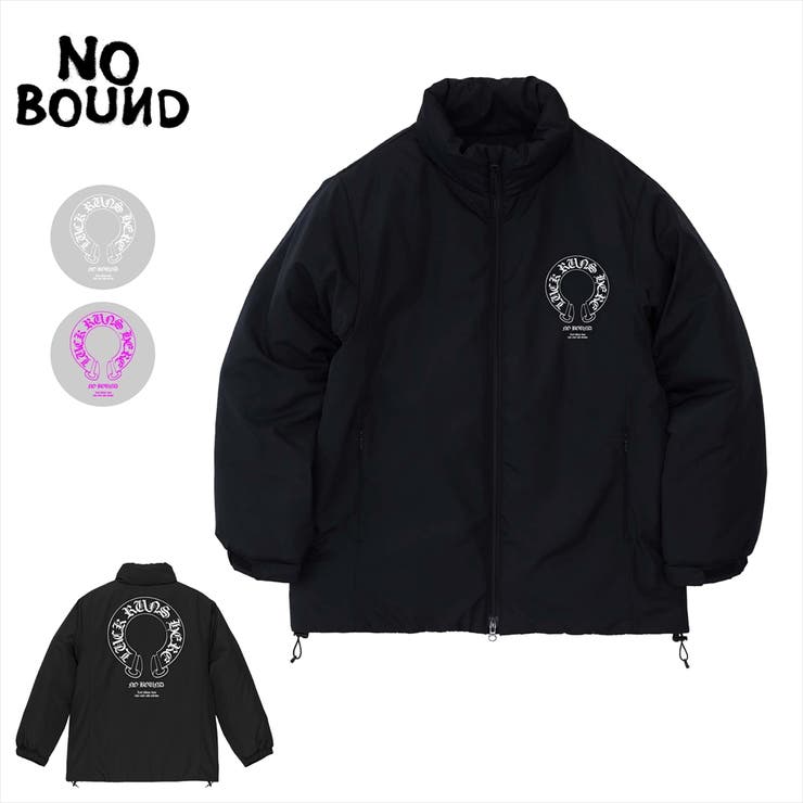 printrium NOBOUND（ノーバウンド） フェイクダウンジャケット 中綿 ホースシュー オ ...