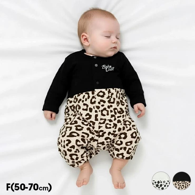 BABYDOLL アニマル総柄2WAYオール 1198B ベビー