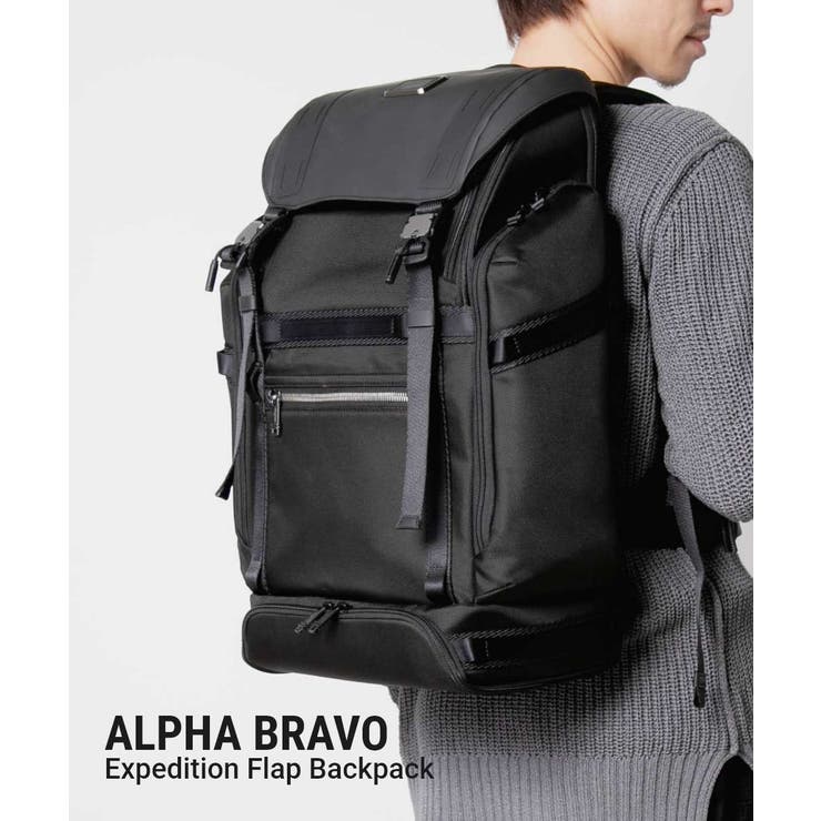 【10％OFFクーポン！10/27(火)9:59まで】U-STREAM トゥミ TUMI ALPHA BRAVO アルファ ブラボー Expedition Flap Backpack エクスペディション バックパック 0232719D 146691 10