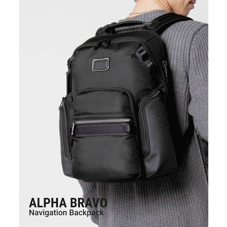【10％OFFクーポン！1/29(木)1:59まで】U-STREAM トゥミ TUMI ALPHA BRAVO アルファ ブラボー Navigation Backpack ナヴィゲーション バックパック 0232793D 142479 1041 バッグ・