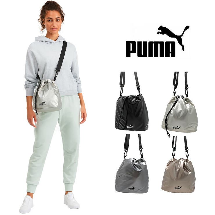 Tasche Jack PUMA プラネック ショルダーバッグ ショルダーバック 斜め掛けバッグ 斜め掛け レディース 普段使い コンパクト かばん プレゼント ギフト ブラック j20404 バッグ・