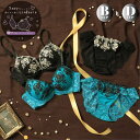 【10%OFFクーポン 9/9 23:59まで】palissee 【脇高】エレガンスオーナメント3/4モールドカップブラ&バックレースショーツ B C D インナー・下着