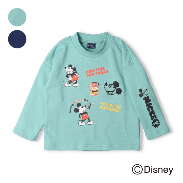 【10％OFFクーポン！1/29(木)1:59まで】こどもの森e-shop ミッキーマウス/プリント ...