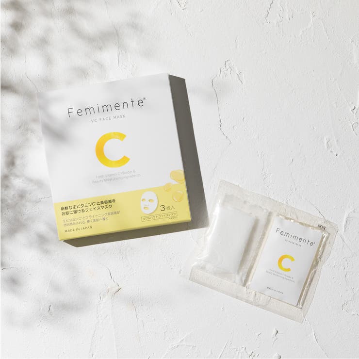 Femimente 페미멘테 VC 페이스 마스크 스킨 케어