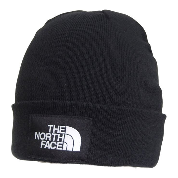 Riverall THE NORTH FACE ノースフェイス ニット帽 ビーニー メンズ レディース 帽子 ブラック DOCKWKR RCYLD BEANIE NF0A3FNT-JK3-BLACK THE NORTH FACE 帽子
