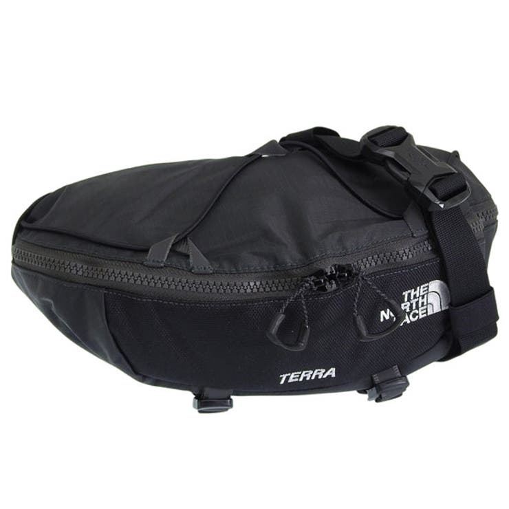 Riverall THE NORTH FACE ノースフェイス バッグ メンズ レディース ボディバッグ 3L ナイロン グレー TERRA LUMBAR 3L NF0A81EO-4JK-BLACK THE NORTH FACE バッグ・鞄