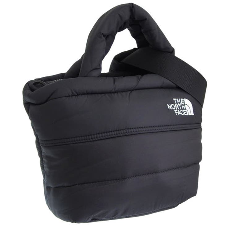 Riverall THE NORTH FACE ノースフェイス バッグ メンズ レディース 2WAY ショルダーバッグ ナイロン ブラック NUPTSE MINI BAG NF0A8F06-KY4-BLACK THE NORTH FACE バッグ・鞄