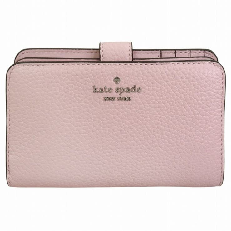 Riverall KATE SPADE ケイトスペード 財布 レディース 二つ折り財布 アウトレット レザー ピンク med comp bifld KH787-961 KATE SPADE 財布 2