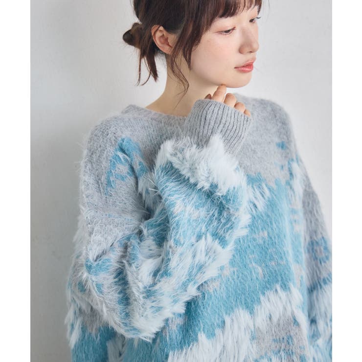 RETRO GIRL シャギーミックスNTPO トップス