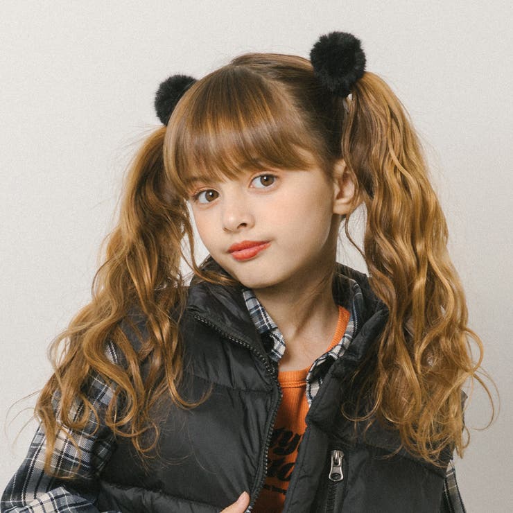 【20％OFF！2/5(木)限定】URBAN CHERRY 【2点セット】ファーポンポンヘアゴム 小物