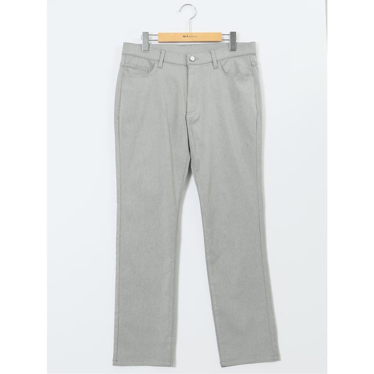 【10％OFFクーポン！2/10(火)1:59まで】TAKA-Q MEN クロスストレッチ スリムパンツ ツイル&ウェーブソラーロ パンツ・ズボン