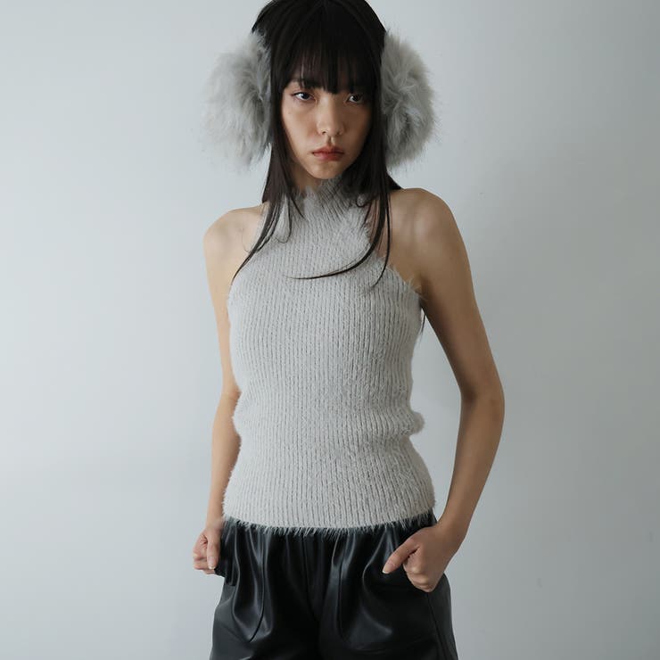 Doula Doula ニットノースリーブ トップス