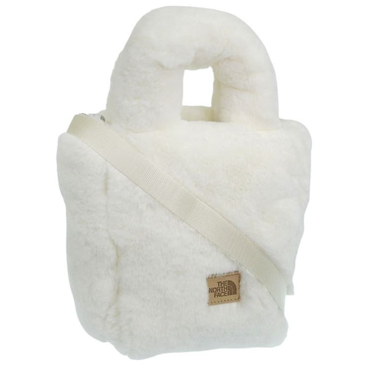 Riverall THE NORTH FACE ノースフェイス バック レディース 2WAY ショルダーバッグ バニラ PLUMPY TOTE BAG MINI_FUR NN2PR69K-VAN THE NORTH FACE バッグ・鞄