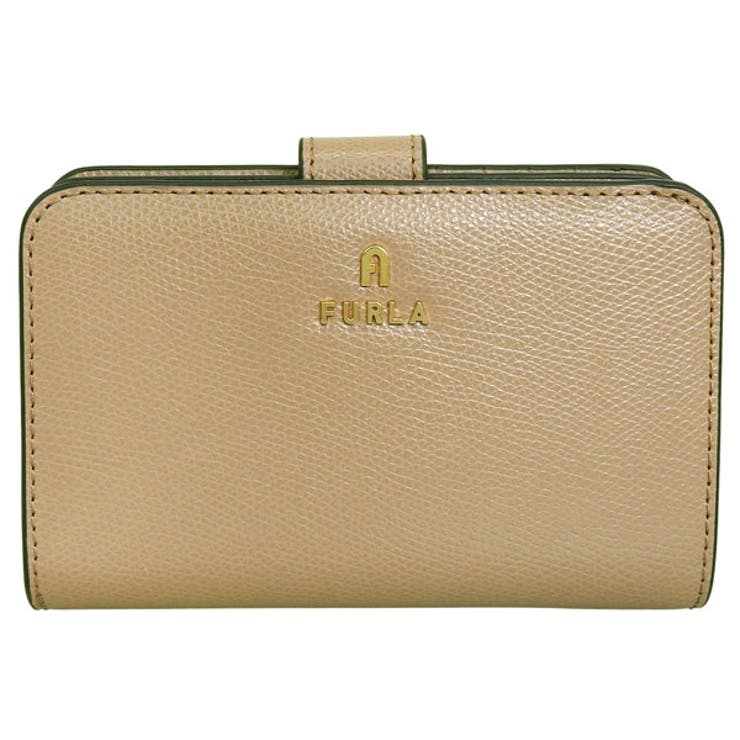 Riverall FURLA フルラ 財布 レディース 二つ折り財布 レザー ベージュブラウン カメリア FURLA CAMELIA M COMPACT WALLET WP00314ARE0001257S 財布 2
