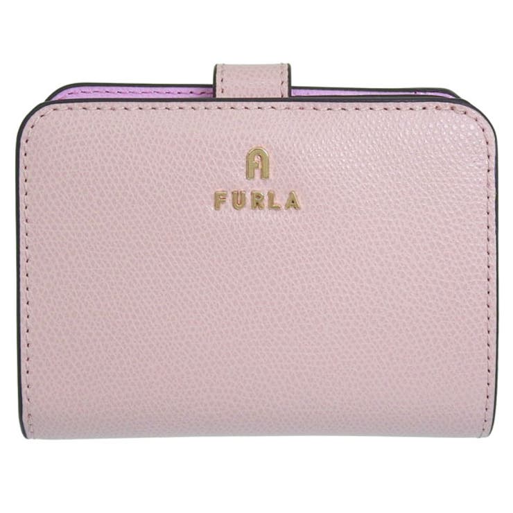 Riverall FURLA フルラ 財布 レディース 二つ折り財布 レザー ライトピンク カメリア FURLA CAMELIA S COMPACT WALLET WP00315ARE0004304S 財布 2