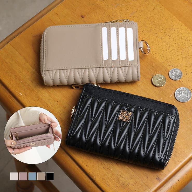 【10％OFFクーポン！2/10(火)1:59まで】ALTROSE フラグメントケース フラグメント カードケース カード 小銭 コイン 財布 ミニ財布 キルト キルティング コンパクト財布 ロージア 財布