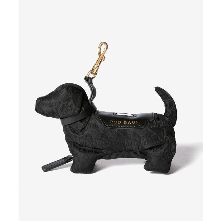U-STREAM ���˥� �ϥ���ɥޡ��� ANYA HINDMARCH Charm Dog Poo Bag in AH Logo Nylon with Calf...