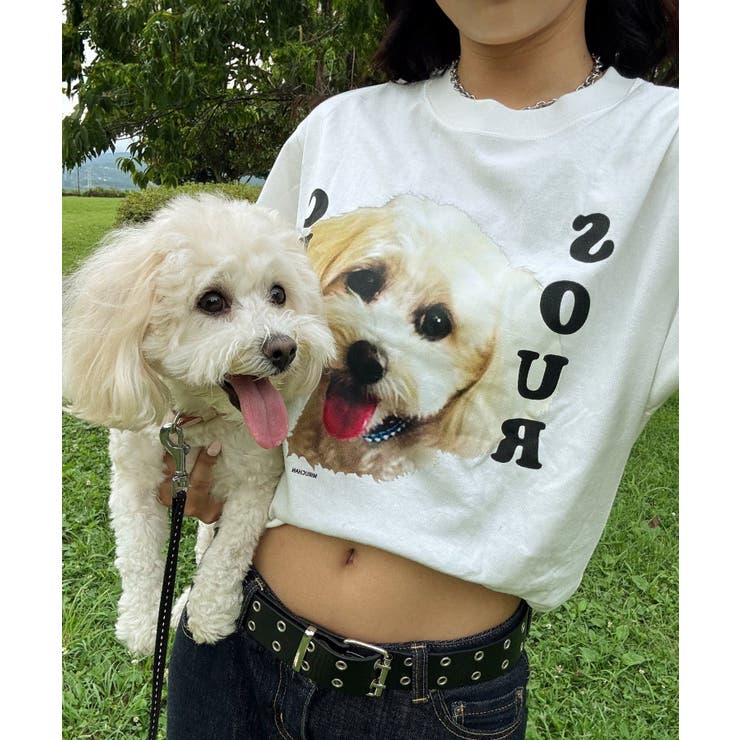 【10％OFFクーポン！2/10(火)1:59まで】PAL GROUP OUTLET 【WHO'S WHO gallery】SOUR　ミルちゃんTEE トップス