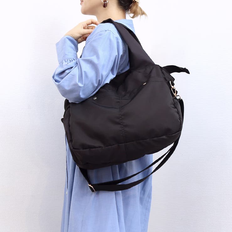 UNBILLION カシュカシュ cachecache / ナイロンタウン2wayボストンバッグ バッグ・鞄