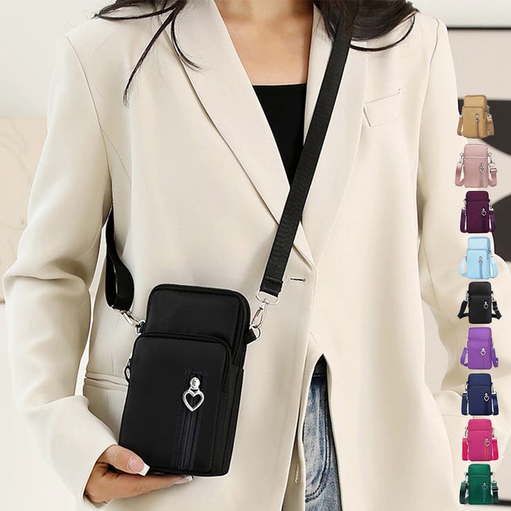 【10％OFFクーポン！11/27(木)1:59まで】アクセサリーショップPIENA スマホポシェット レディース 春夏..