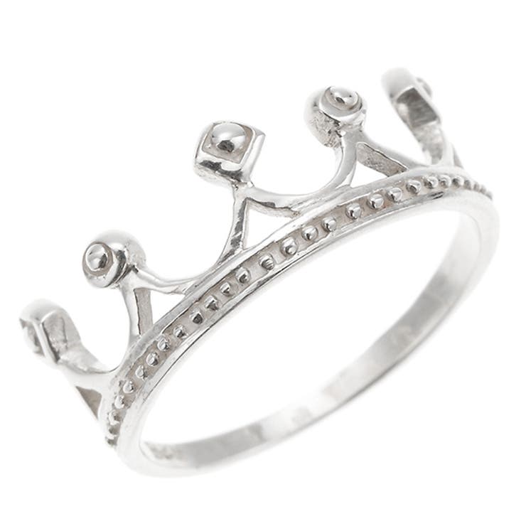 アクセサリーショップPIENA リング 指輪 ピンキーリング レディース 王冠デザイン クラウン ティアラ 華やか 人気 オシャレ かわいい プリンセスティアラ 王冠 アクセサリー