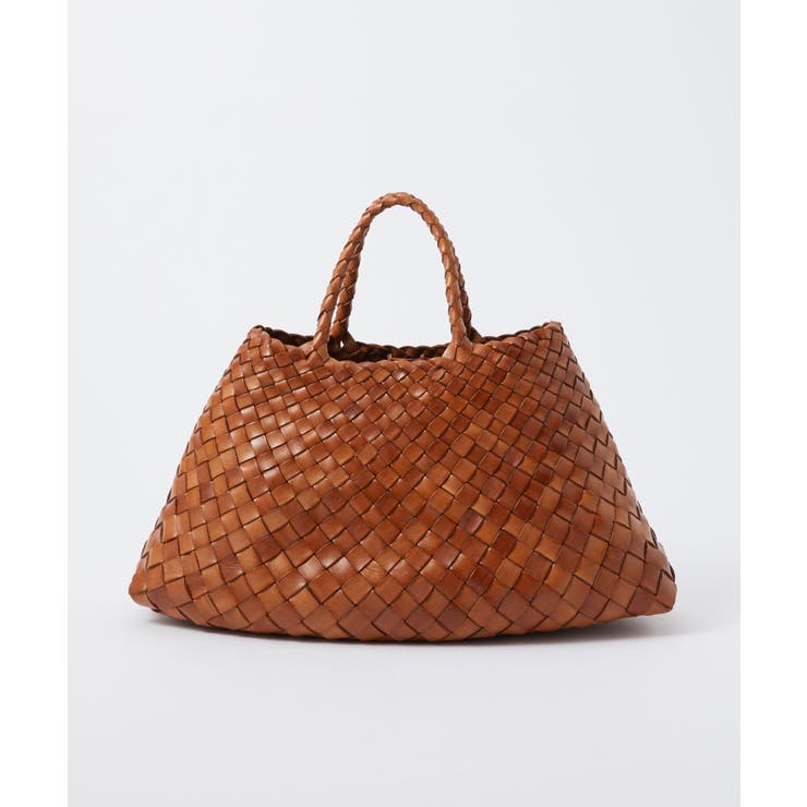 U-STREAM ドラゴンディフュージョン DRAGON DIFFUSION 8893 トートバッグ SANTA CROCE SMALL レディース バック 手編み バスケット レザー メッシュバッグ トートバッグ カジュアル 編み込み 鞄 プレゼント