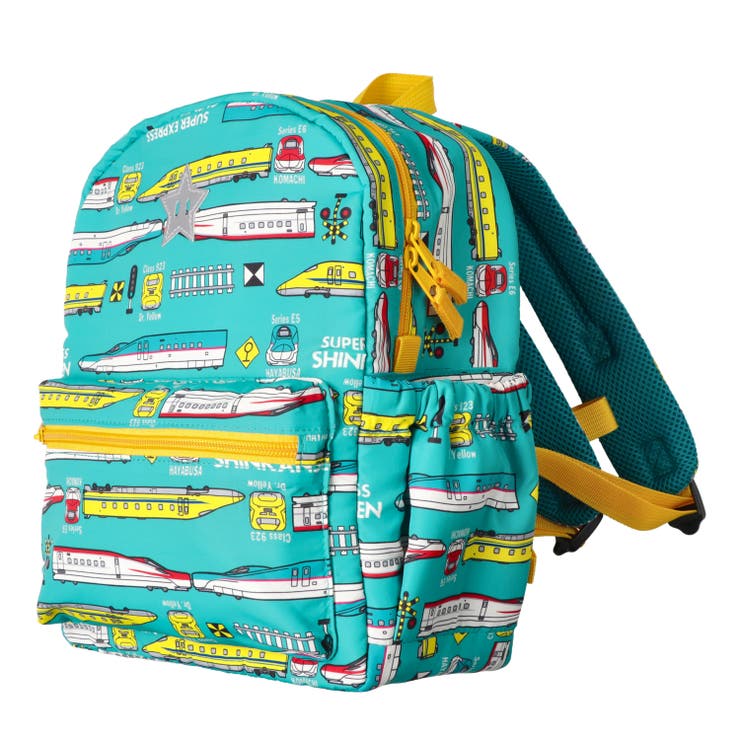 こどもの森e-shop JR新幹線電車柄撥水リュック バッグ・鞄