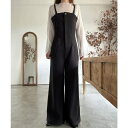 【5/15限定 15%OFFクーポン】LAUIR ヘリンボーンベアサロペット パンツ・ズボン