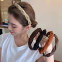 【7/25限定 20%OFFクーポン】Miniministore カチューシャ ツイスト ヘアアクセサリー ヘアアクセサリー