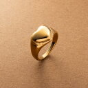 【6/5限定 20%OFFクーポン】CREAM-DOT リング 指輪 ステンレス 金属アレルギー つけっぱなし サージカルステンレス レディース ファッションリング ハート ミル打ち ぷっくり 大人カジュアル シンプル 大人可愛い ゴールド シルバー ピ