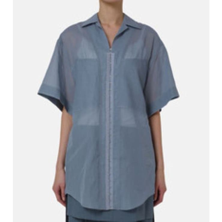 【10％OFFクーポン！7/26(日)1:59まで】LE CIEL BLEU outlet FrontHookShirt トップス