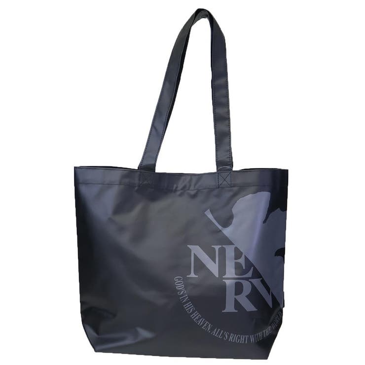 cinemacollection エヴァンゲリオン 手提げかばん 防水トートバッグ ウォーターネルフ 丸眞 プレゼント アニメキャラクター グッズ バッグ・鞄