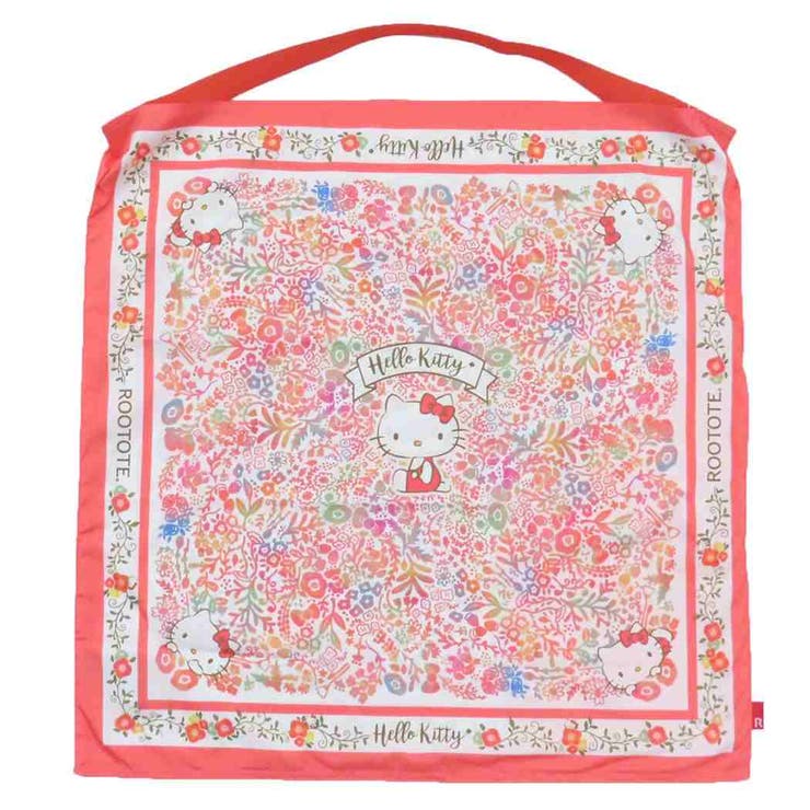 【10％OFFクーポン！2/23(月)1:59まで】cinemacollection ハローキティ トートバッグ IP.TABLO50.ハローキティ A スカーフバッグ botanical サンリオ ルートート 手提げかばん キャラクター グッズ バッグ