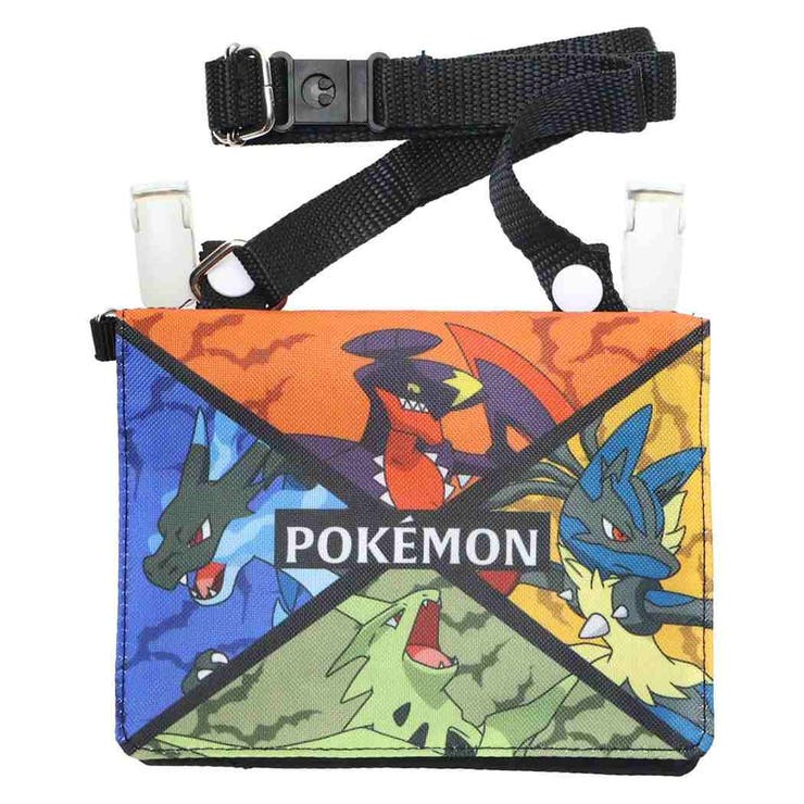 cinemacollection ポケットモンスター クリップポケット ショルダー付きお出かけウォレット BK ポケモン サンアート キッズポーチ キャラクター グッズ バッグ・鞄