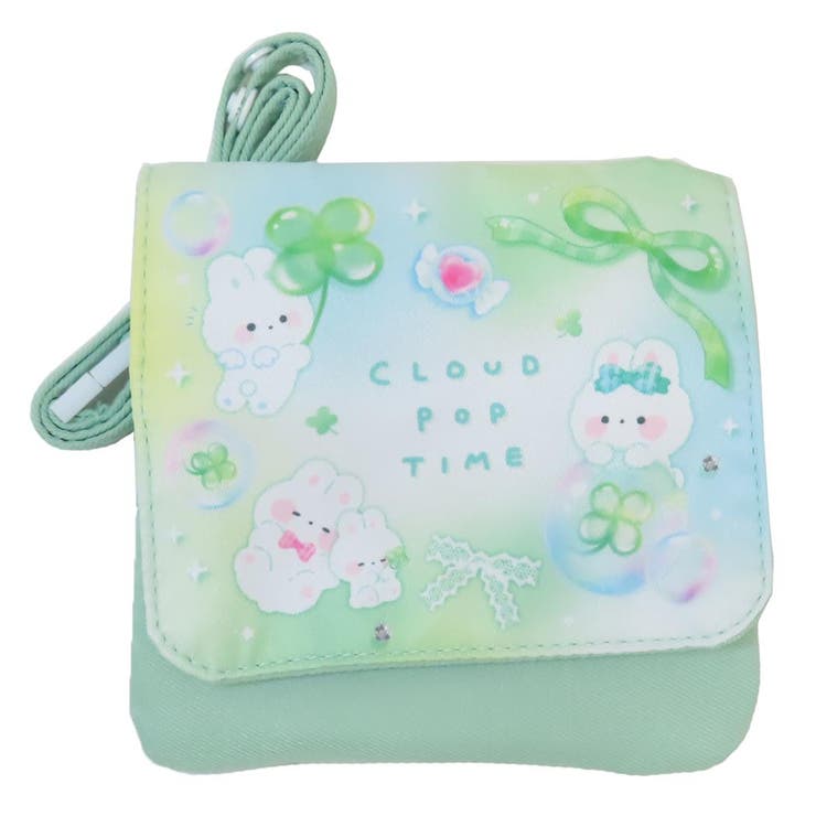 cinemacollection クリップポケット ショルダー付きマルチポッケ クラウドポップタイム クーリア クリップポーチ キッズポーチ かわいい グッズ バッグ・鞄