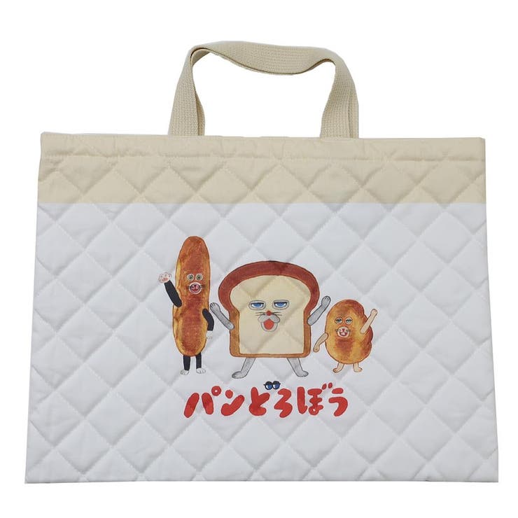 【10％OFFクーポン！2/10(火)1:59まで】cinemacollection パンどろぼう レッスンバッグ キルトレッスンバッグ シロ マルヨシ ジュニアお稽古かばん 新学期準備雑貨 絵本キャラクター グッズ バッグ・鞄