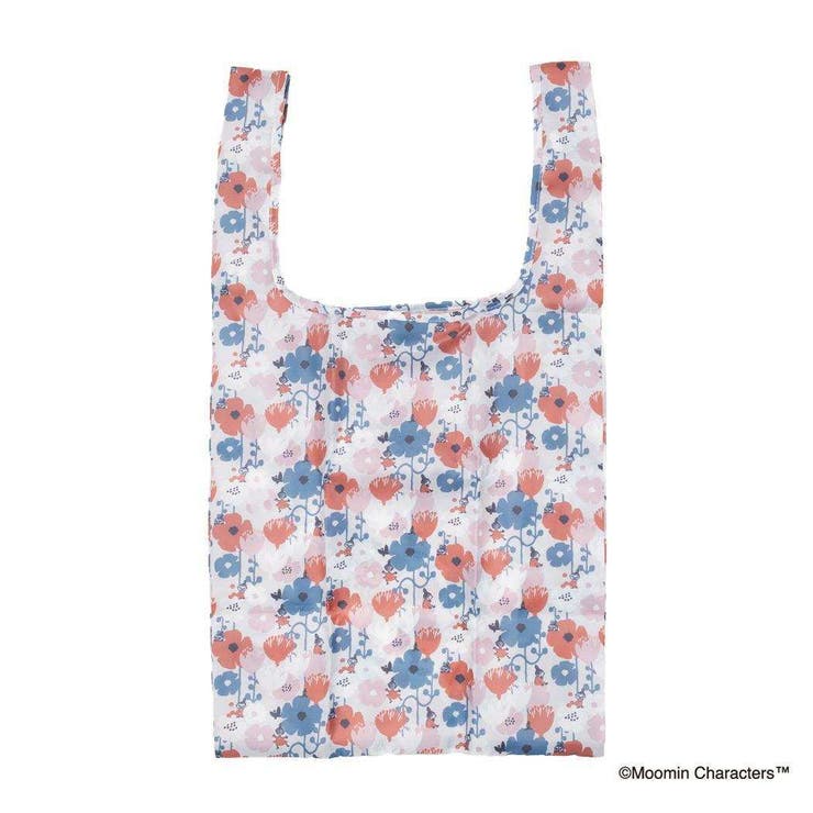cinemacollection ムーミン エコバッグ MOOMIN KUKKIA ショッピングバッグS レッド 北欧 エフエービージャパン お買物かばん キャラクター グッズ バッグ・鞄