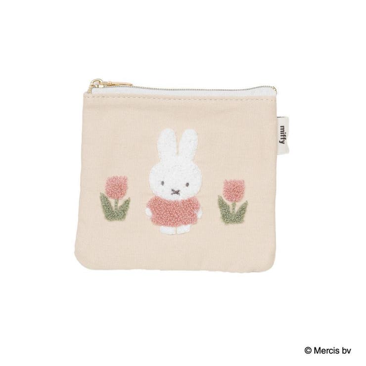 cinemacollection ミッフィー ミニポーチ MIFFY RED＆PINK ティッシュポーチ チューリップ ディックブルーナ エフエービージャパン 小物入れ 絵本キャラクター グッズ バッグ・鞄