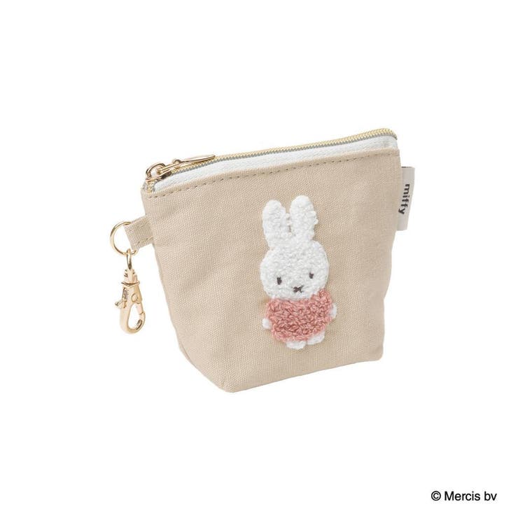 cinemacollection ミッフィー ミニポーチ MIFFY RED＆PINK マイクロミニ台形ポーチ チューリップ ディックブルーナ エフエービージャパン 小物入れ 絵本キャラクター グッズ バッグ・鞄