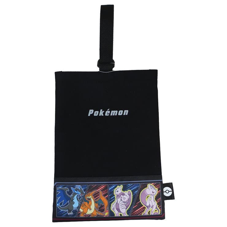 【10％OFFクーポン！2/10(火)1:59まで】cinemacollection ポケットモンスター シューズバッグ シューズケース クロ ポケモン集合 ポケモン マルヨシ 体育館靴入れ 新学期準備雑貨 キャラクター グッズ バッグ・鞄