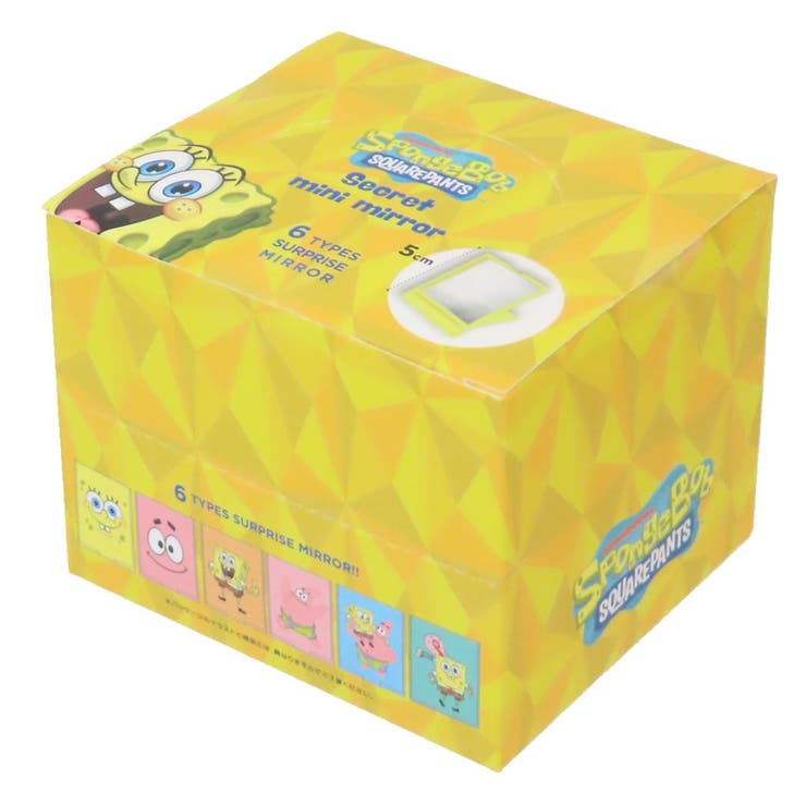 cinemacollection スポンジボブ 手鏡 シークレットミニミラー 全6種 12個入セット ...