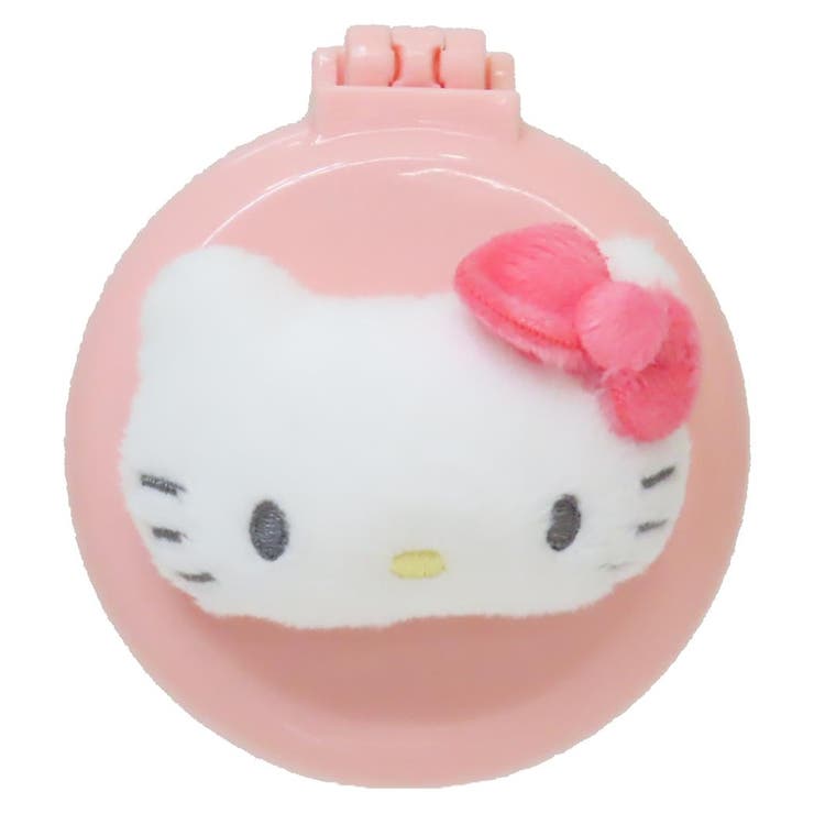 cinemacollection ハローキティ 手鏡 ふわぬいミラーブラシ ハローキティ サンリオ カミオジャパン プレゼント キャラクター グッズ 小物