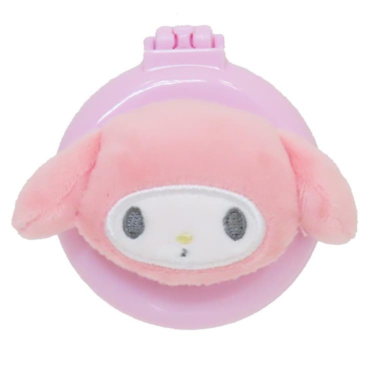 cinemacollection マイメロディ 手鏡 ふわぬいミラーブラシ マイメロディ サンリオ カミオジャパン プレゼント キャラクター グッズ 小物