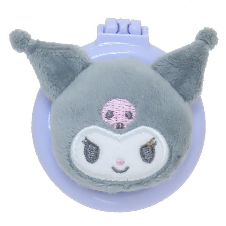 cinemacollection クロミ 手鏡 ふわぬいミラーブラシ クロミ サンリオ カミオジャパン プレゼント キャラクター グッズ 小物